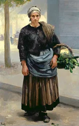 Marianne Orfrey, Vegetable Seller